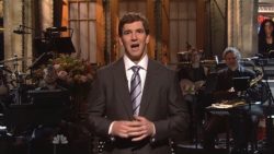 Watch the Newest SNL Spots With Eli Manning and Rihanna